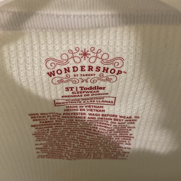 3/$15 NWT Toddle Waffle "Oh What Fun" Sleep shirt - Picture 3 of 5
